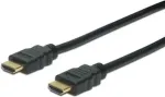 Digitus - HDMI mit Ethernetkabel - HDMI (M) bis HDMI (M) - 5 m - Dreifachisolierung - Schwarz
