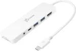 J5 create USB-C MULTI-PORT HUB WITH POWERDELIVERY - WHITE