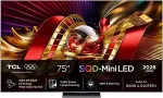 Teler TCL C8L 75C8L TV 190.5 cm (75") 4K Ultra HD Smart TV Wi-Fi Black 5500 cd/m&sup2;