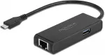 Delock USB Type-C&trade; Adapter zu 2,5 Gigabit LAN mit USB Typ-A Buchse