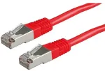 VALUE Patchkabel Kat.6 Class E S/FTP PiMF rot 1m