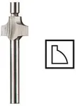 Dremel HSS rounding cutter with starting point &Oslash; 9.5mm (612) (1 piece, shaft &Oslash; 3.2mm)