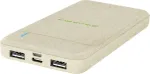 Tellur PD103 Green Power Bank 10000mAh, 2xQC3.0 + PD 18W cream