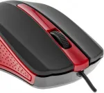 Hiir YENKEE USB wired mouse, 3 buttons, rubberized surface