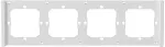 SONOFF Switch Frame 4-Gang for M5-80, White