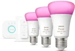 Philips by Signify Philips Hue LED Lamp E27 3-Pack White Color Amb. + Set