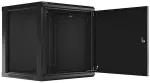 LANBERG WF01-6612-00B rack cabinet 12U Wall mounted rack Black