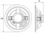 K&otilde;larid Avtek Ceiling speaker CS 606