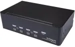 StarTech.com 4PT DUAL DP KVM SWITCH 4K60 KVM SWITCH - 4K60 - 4 PORT