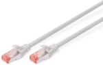 Digitus Patchkabel Cat6 S/FTP 2xRJ45 30.0m grau Hebelschutz Polybeutel