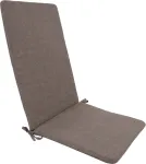Home4you Toolikate seljatoega SIMPLE BROWN 48x115x3cm, pruun, 100% pol&uuml;ester