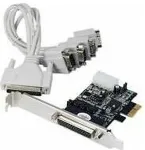 Longshine Controller PCIe 4x Seriell powered (RS232C) bulk