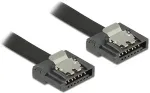 DeLOCK SATA-Kabel SATA III -> SATA St/St 1.00m FLEXI schwarz