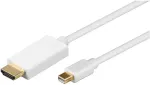 GOOBAY Videoadapterkabel 2m Hvid