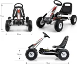 Milly Mally Pedal go-kart Thor White