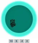 Discmania Discgolf Distance GLOW MAJESTY Active Premium Whiite 13/5/-2/2