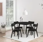 Home4you S&ouml;&ouml;gilaud ROXBY, D105xH76cm, must