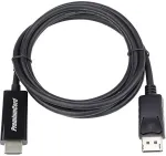 PremiumCord kportadk01-03 3 m DisplayPort HDMI Black