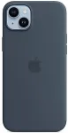 APPLE iPhone 14 Plus Silicone Case with MagSafe - Storm Blue