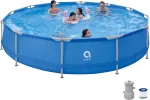 Avenli Round Frame Swimming Pool 427x84 Set
