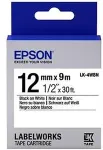 EPSON TAPE LK-4WBN STD BLK-/WHT 12/9 .
