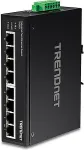 TRENDnet Industrie Switch 8 Port Fast Ethernet L2 DIN-Rail
