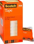 Scotch Teip 3M 508, 19mm x 33m, l&auml;bipaistev, 3 tk