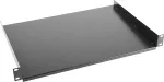 LANBERG 19" fixed shelf 1U/483x315mm, max load capacity up to 25kg | AK-1008-B | Black