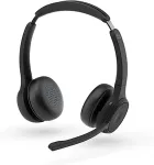 Cisco 722 WIRELESS DUAL ON-EAR HEADSET USB-A BUNDLE-CARBON BLAC