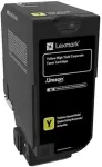 Tooner LEXMARK CORPORATE-TONER CARTR. YELLOW 12K PAGES F. CS725