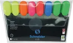 Schneider Tekstimarker JOB, 8 v&auml;rvi