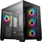 Korpus Deepcool CG530 4F (black, tempered glass x 2)