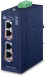 Planet IPOE-270-12V network switch Power over Ethernet (PoE) Blue