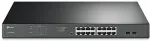TP-Link JetStream 16-Port Gigabit Easy Smart PoE/PoE+ Switch