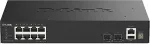 D-Link Smart Managed Switch DGS-1530-10/E 8 Ports GE + 2 Ports 10G SFP+