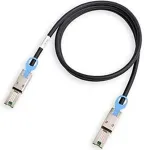 Lenovo IBM - Externes SAS-Kabel - 4x Shielded Mini MultiLane SAS (SFF-8088), 26-polig - 4x Shielded Mini MultiLane SAS (SFF-8088), 26-polig - 2 m (00NA009)