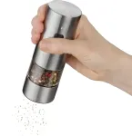 Caso Salt and Pepper Grinder | SpiceDuo | Electric | Housing material Stainless steel | Lithium