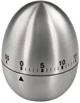Xavax Eieruhr mit Timer (&Oslash; x H) 55 mm x 75 mm Edelstahl (00095302)