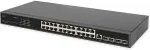 Digitus Switch Digitus v&otilde;rgul&uuml;liti, 24 porti 10/100/1000 + 4SFP+ UPLINK, 19-tolliste serverikappide jaoks, L2+ funktsionaalsus