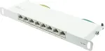 GoodConnections Good Connections Patchpanel 10"Cat. 6A 8-P 0,5HE reinwei&szlig;
