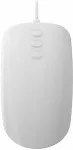 Hiir Contour Design Active Key Contour QuickClean Medical Mouse IP68 5-Button Wired White PMH3