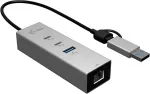 I-tec Metal HUB USB-C/USB-A 3 2x USB-C/1x USB-A / 2.5GLAN