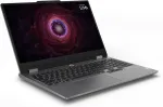 S&uuml;learvuti Lenovo LOQ 15ARP9 AMD Ryzen&trade; 5 7235HS Laptop 39.6 cm (15.6") Full HD 16 GB DDR5-SDRAM 512 GB SSD NVIDIA GeForce RTX 4050 Wi-Fi 6 (802.11ax) Windows 11 Home Grey