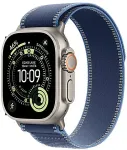 ALSO Deutschland GmbH Apple Watch Ultra 3 GPS + Cellular 49mm Natural Titanium Case with Blue/Bright Blue Trail Loop - M/L