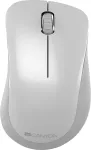 Hiir Canyon MW-11, 2.4 GHz Wireless mouse ,with 3 buttons, DPI 1200, Battery:AAA*2pcs ,pearl white grey67*109*38mm 0.063kg
