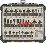 Bosch Mixed Router Bit Sets, 30-Pieces