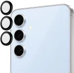 PANZERGLASS &reg; Hoops&reg; Camera Lens Protector Black Samsung Galaxy S24 FE