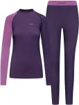 Viking Bielizna damska Mounti Lady Set Merino fioletowa XXL