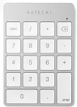 Klaviatuur SATECHI ALUMINUM RECHARGEABLE BT KEYPAD SILV. GR Numeric Bluetooth Silver