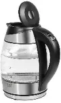 Veekeetja LAFE 45187 Kettle Crystal Glass with heat control